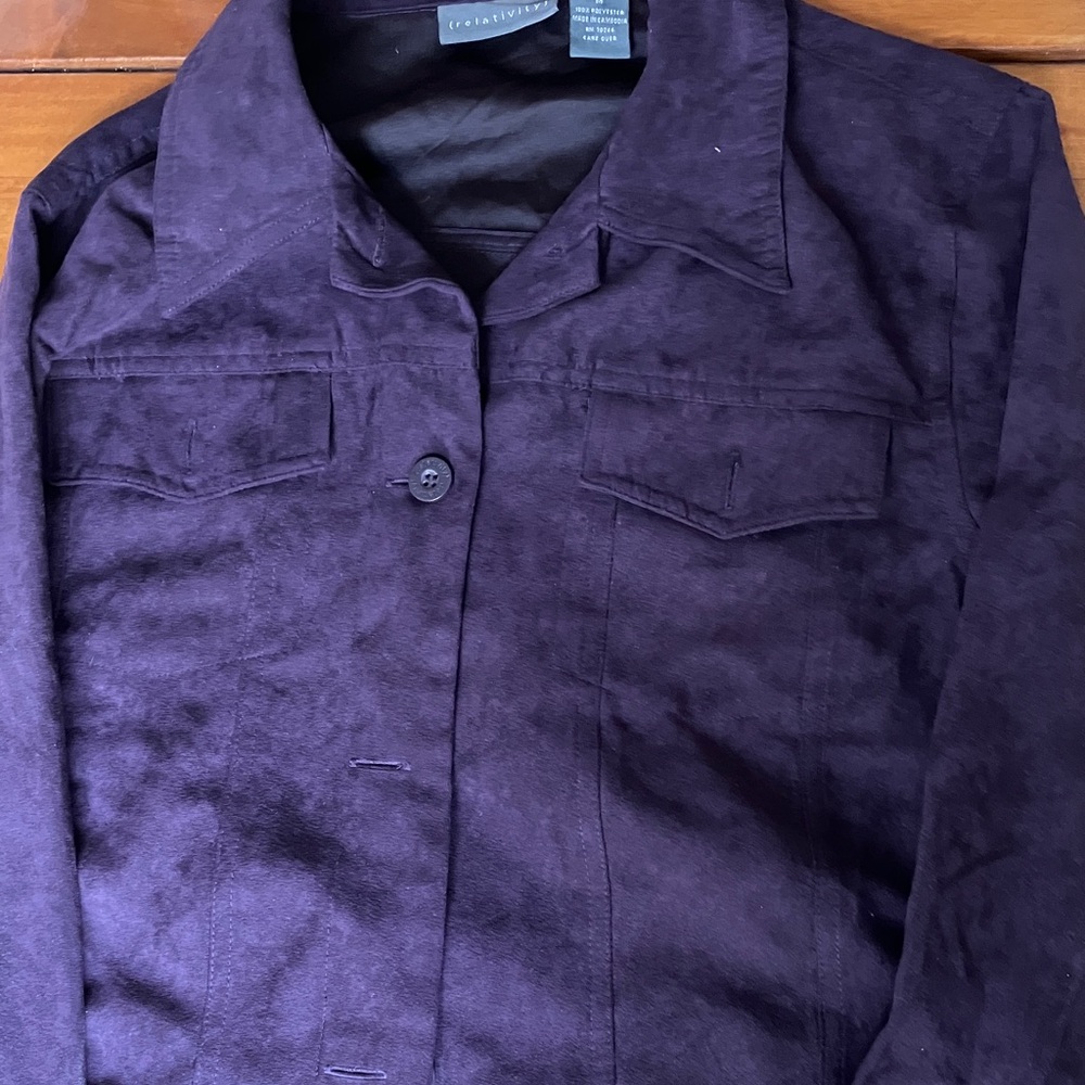 Relativity Purple Jacket